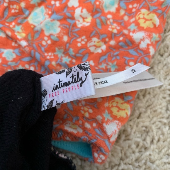 Intimately Free People Floral Bandeau Bra Tops - Picture 3 of 4